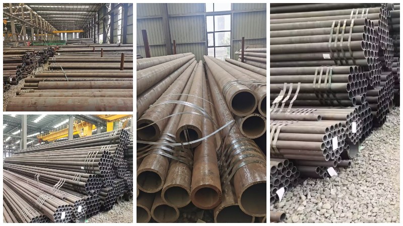 Industrial steel pipe export