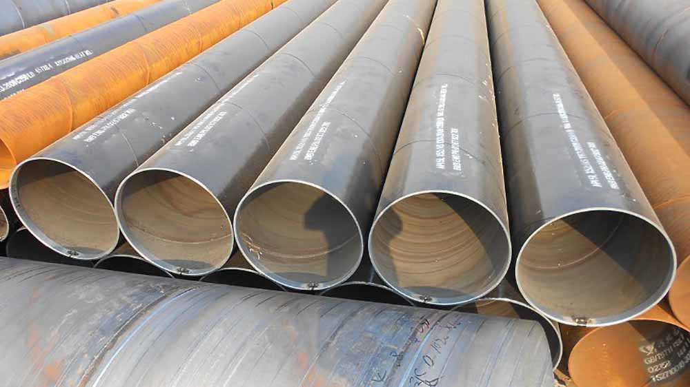 Acceptance standard and method of spiral steel pipe